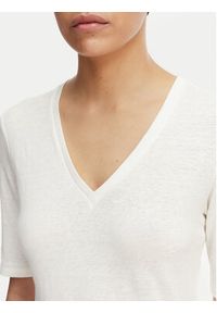 Weekend Max Mara Bluzka Opzione 2615941042 Biały Regular Fit. Kolor: biały. Materiał: len #4