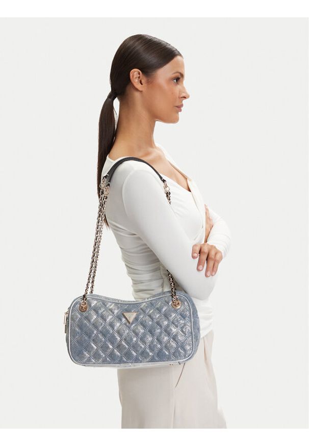 Guess Torebka Giully II HWDG96 73090 Niebieski. Kolor: niebieski