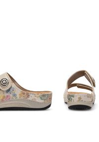 Inblu Klapki PF010100 Złoty. Kolor: złoty. Materiał: syntetyk #7