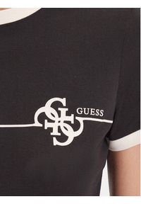 Guess T-Shirt V5YI01 J1314 Czarny Regular Fit. Kolor: czarny. Materiał: bawełna #4