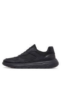 Geox Sneakersy U Portello U45E1A 0EK11 C9999 Czarny. Kolor: czarny. Materiał: skóra #2