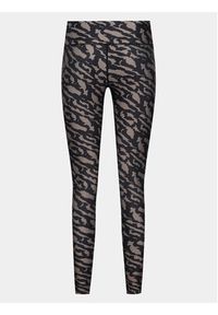 Athlecia Legginsy Mist W Printed Tights EA233310 Kolorowy Regular Fit. Materiał: syntetyk. Wzór: kolorowy