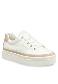 GANT - Gant Sneakersy Avona Sneaker 28538448 Biały. Kolor: biały. Materiał: materiał #4