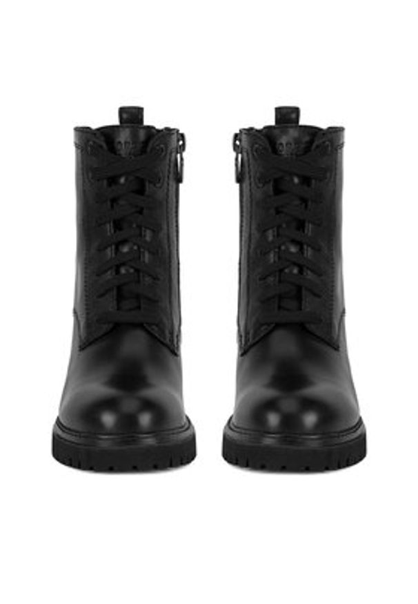 U.S. Polo Assn. Trzewiki MILVA001W/DLE1 Czarny. Kolor: czarny. Materiał: skóra