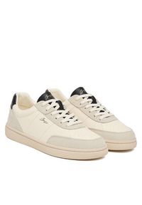 BOSS Sneakersy Everlynn 50563385 Écru. Materiał: skóra #6