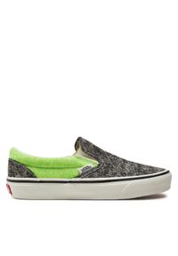 Vans Tenisówki Classic Slip-On VN000BVZCX21 Zielony. Zapięcie: bez zapięcia. Kolor: zielony. Materiał: materiał