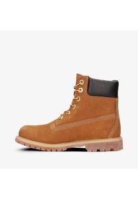 Timberland - Trapery damskie TIMBERLAND Premium 6 Inch Boot W. Kolor: brązowy. Materiał: guma. Szerokość cholewki: normalna #2
