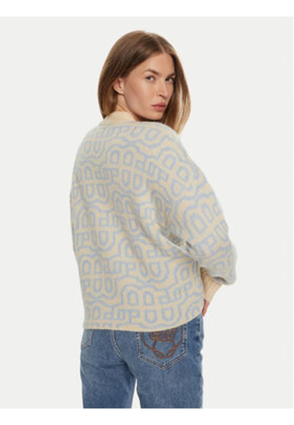 Munthe Kardigan Talhua 243161824375 Kolorowy Relaxed Fit. Materiał: syntetyk. Wzór: kolorowy