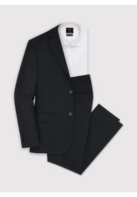 Pako Lorente - PAKO LORENTE – Spodnie garniturowe P22WF-6G-039-C-S. Materiał: poliester, wełna, lycra. Wzór: gładki #3