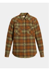 Levi's® Koszula Barstow Western 85744-0052 Brązowy Standard Fit. Kolor: brązowy. Materiał: bawełna #3