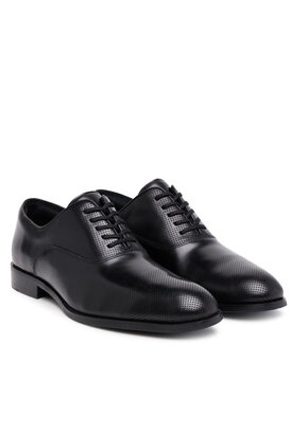 Aldo Półbuty Toledo 13963623 Czarny. Kolor: czarny. Materiał: skóra