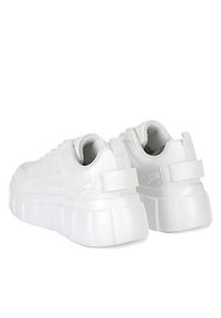 DeeZee Sneakersy WAG1371703A Biały. Kolor: biały. Materiał: skóra