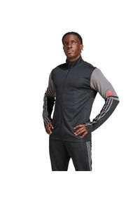 Adidas - Bluza męska adidas Squadra 25 Training. Kolor: czarny, szary, wielokolorowy