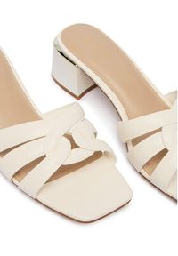 Aldo Klapki Hanne 13917594 Biały. Kolor: biały. Materiał: skóra #3