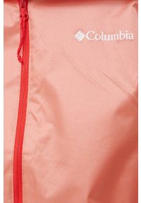 columbia - Columbia kurtka przeciwdeszczowa Ulica Jacket damska kolor pomarańczowy przejściowa. Kolor: pomarańczowy. Styl: street #5