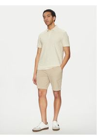 BOSS Szorty materiałowe H-Slice 50540743 Beżowy Regular Fit. Kolor: beżowy. Materiał: bawełna #5