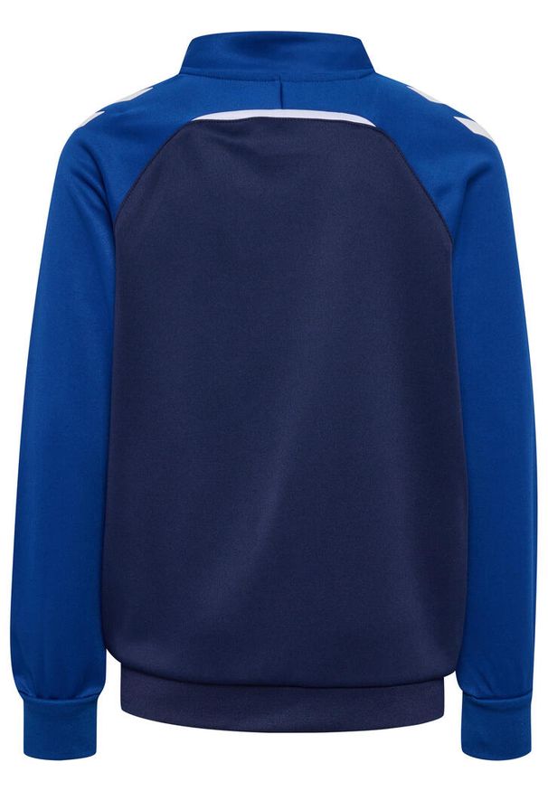 Dziecięca bluza dresowa zapinana na zamek Hummel Lead 2.0. Kolor: niebieski. Materiał: dresówka. Sport: piłka ręczna