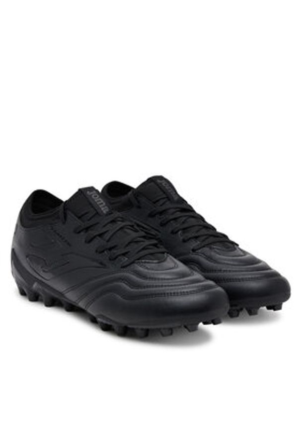 Joma Buty do piłki nożnej Powerful 2521 POWS2521AG Czarny. Kolor: czarny. Materiał: skóra