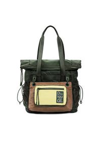 Desigual Plecak 26SAKY06 Khaki. Kolor: brązowy. Materiał: materiał #2