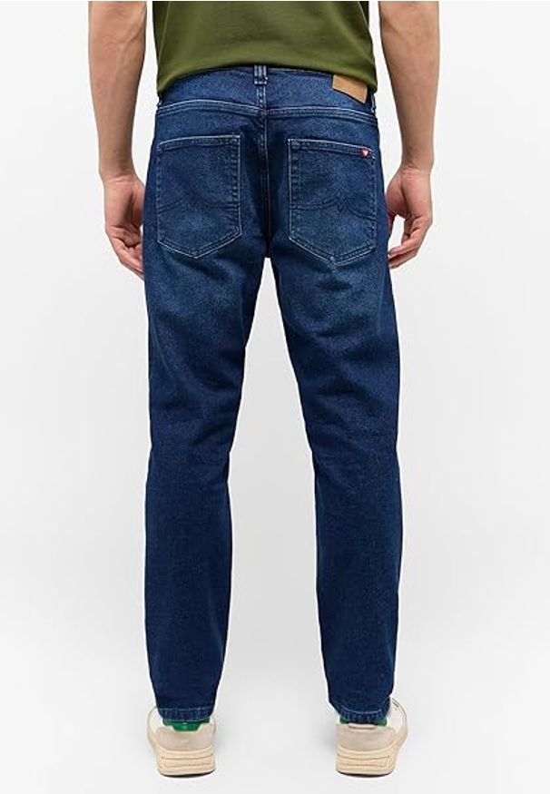 Mustang - Męskie Spodnie Jeansowe MUSTANG Orlando Slim Denim Blue 1015500 5000 883