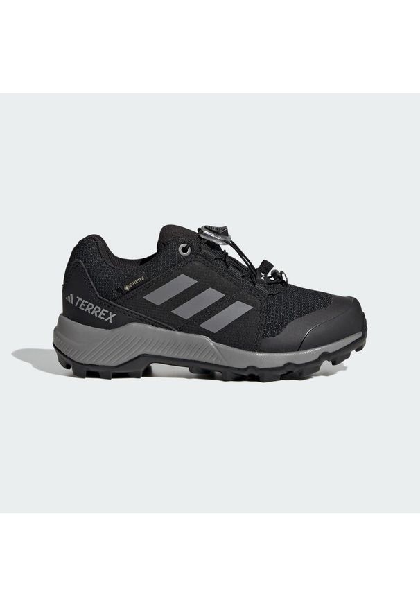 Adidas - Buty Terrex GORE-TEX Hiking. Kolor: czarny, szary, wielokolorowy. Materiał: materiał. Technologia: Gore-Tex. Styl: sportowy. Model: Adidas Terrex. Sport: turystyka piesza