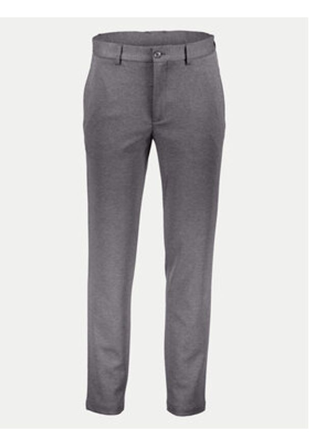 Lindbergh Chinosy 30-006052 Szary Slim Fit. Kolor: szary. Materiał: syntetyk