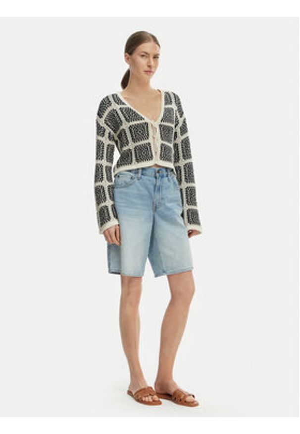 only - ONLY Kardigan Loa 15356436 Czarny Regular Fit. Kolor: czarny. Materiał: syntetyk, bawełna