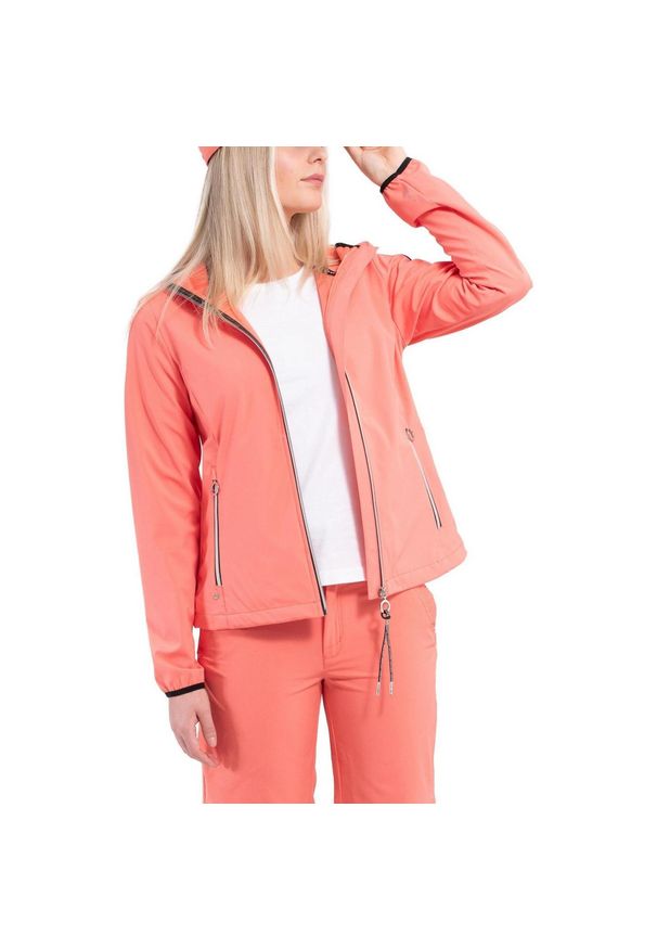 LUHTA - Kurtka Softshell Damska Luhta Innola. Kolor: różowy. Materiał: softshell. Sport: turystyka piesza
