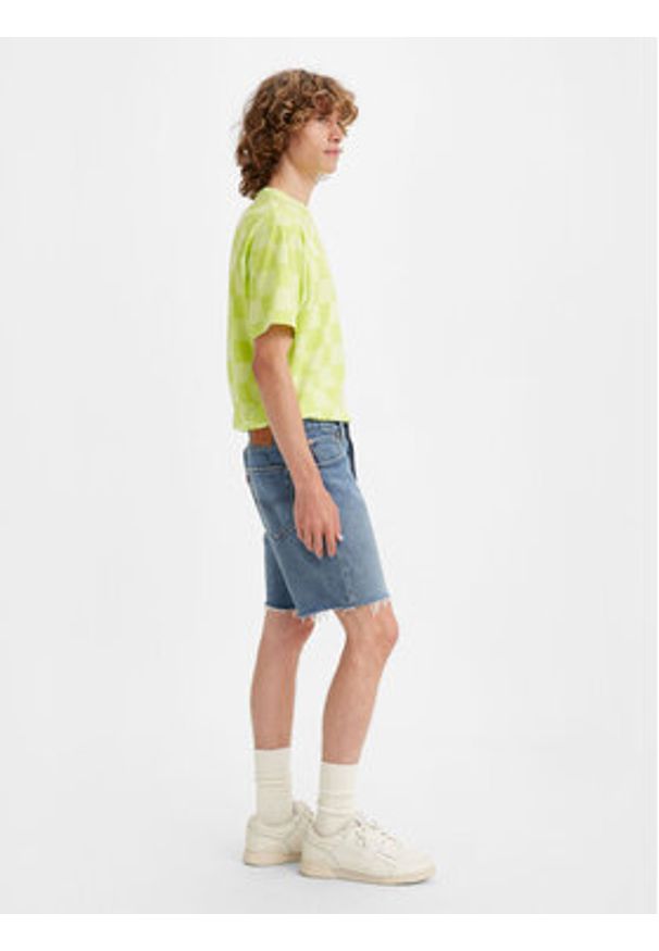 Levi's® Szorty jeansowe 852210057 Niebieski Regular Fit. Kolor: niebieski. Materiał: bawełna, jeans