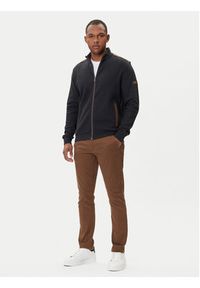 Bugatti Bluza 8700-85050D Szary Regular Fit. Kolor: szary. Materiał: bawełna #4