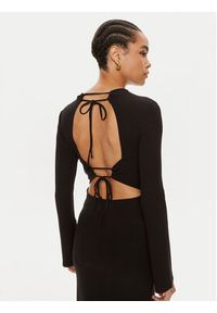 Bruuns Bazaar Sukienka dzianinowa Elliana BBW3979 Czarny Regular Fit. Kolor: czarny. Materiał: wiskoza #3