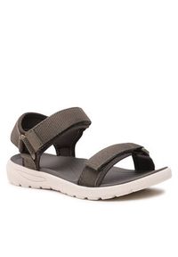 CRUZ Sandały Ruffalo W Sandal CR222446 Szary. Kolor: szary. Materiał: materiał #2