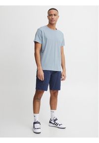 Blend T-Shirt 20714824 Błękitny Regular Fit. Kolor: niebieski. Materiał: bawełna #4