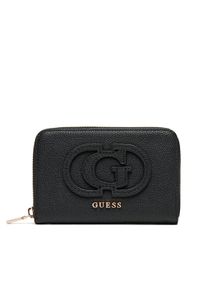 Guess Portfel 175747 Czarny. Kolor: czarny. Materiał: skóra