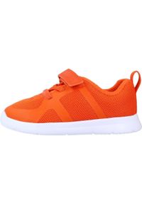 Clarks - Buty CLARKS ATH FLUX T Pomarańczowy. Kolor: pomarańczowy, czerwony, wielokolorowy. Materiał: tkanina. Sport: turystyka piesza