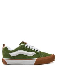 Vans Tenisówki Knu Skool VN0009QCCIB1 Zielony. Kolor: zielony. Materiał: zamsz, skóra