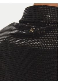 LOLA CASADEMUNT Sukienka koktajlowa LF2416003 Czarny Regular Fit. Kolor: czarny. Materiał: syntetyk. Styl: wizytowy #5