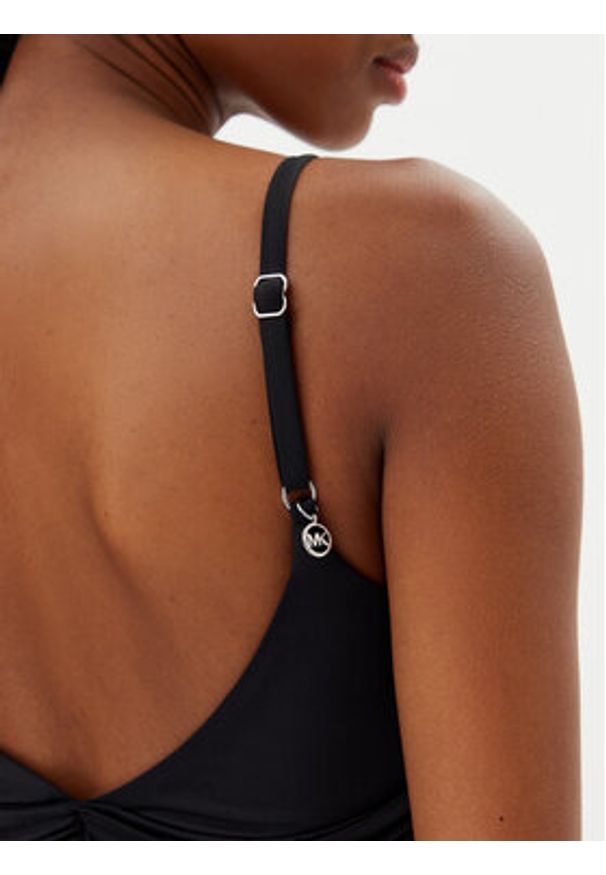 MICHAEL Michael Kors Góra od bikini MM2R055 Czarny. Kolor: czarny. Materiał: syntetyk