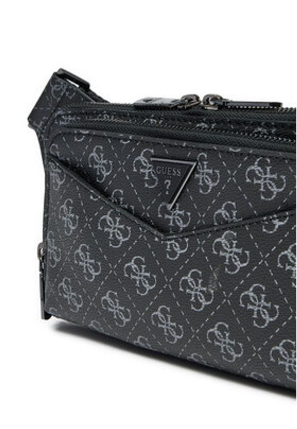 Guess Saszetka HMSILO P5114 Czarny. Kolor: czarny. Materiał: materiał