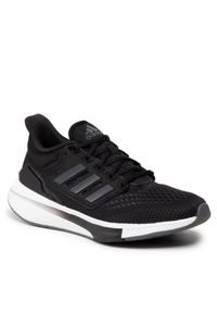 Adidas - adidas Buty EQ21 Run H00544 Czarny. Kolor: czarny. Materiał: materiał. Sport: bieganie #1