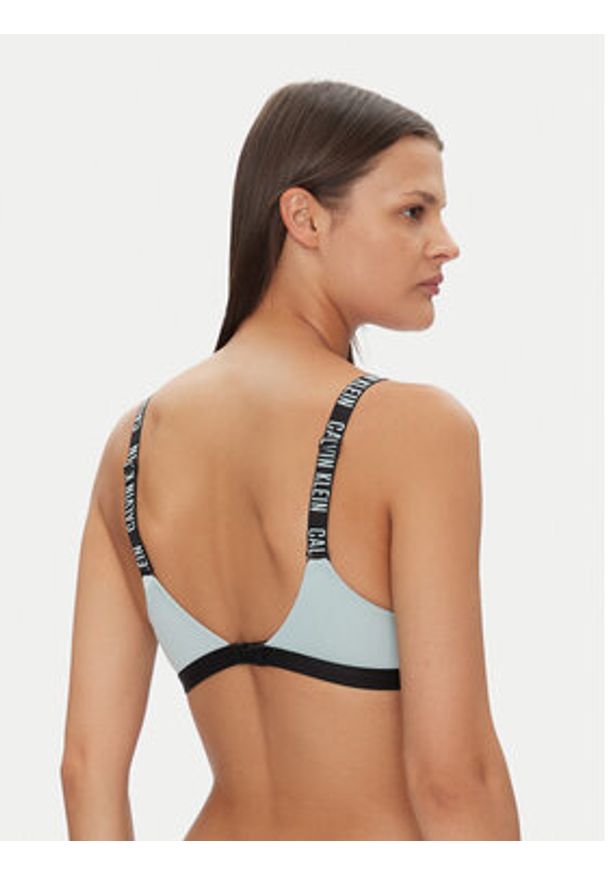 Calvin Klein Underwear Biustonosz bezfiszbinowy 000QF7659E Niebieski. Kolor: niebieski. Materiał: syntetyk
