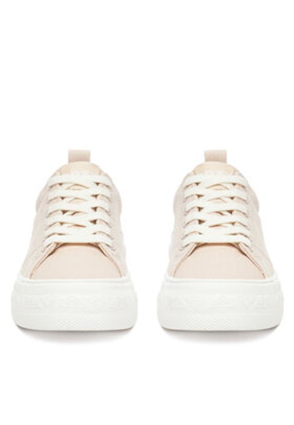 Roxy Trampki CWBEOB-V12908 Beżowy. Kolor: beżowy. Materiał: materiał