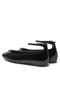 Guess Baleriny FLPLVV PAT02 Czarny. Kolor: czarny. Materiał: materiał