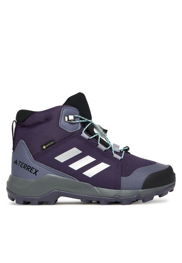 Adidas - Trekkingi adidas. Kolor: fioletowy. Technologia: Gore-Tex. Model: Adidas Terrex. Sport: turystyka piesza