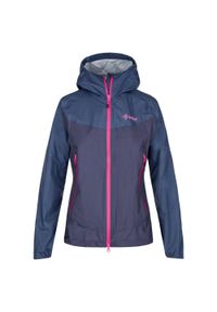 Damska kurtka outdooroowa Kilpi HURRICANE-W. Kolor: niebieski. Sport: bieganie #1