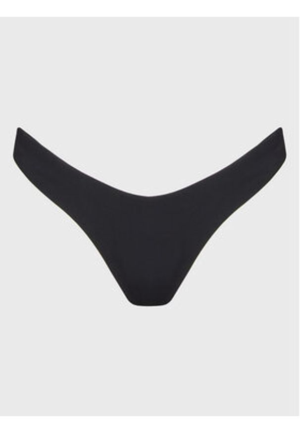 Seafolly Dół od bikini Collective 40707-942 Czarny. Kolor: czarny. Materiał: syntetyk