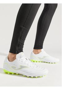 Joma Buty do piłki nożnej Aguila 24 AGUS2402AG Biały. Kolor: biały. Materiał: skóra