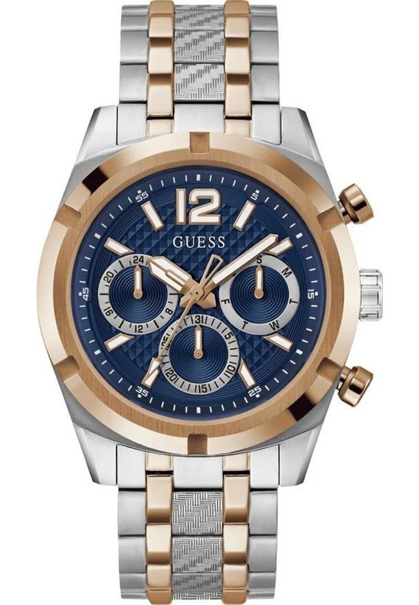 Zegarek męski Guess GW0714G3 srebrny. Kolor: srebrny
