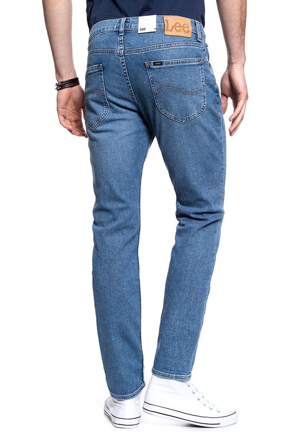 Lee - LEE SPODNIE MĘSKIE RIDER CROPPED FRESH BLUE L75GDIAL 112120876
