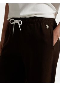 Polo Ralph Lauren Spodnie dresowe 211977959005 Brązowy Wide Leg. Kolor: brązowy. Materiał: bawełna #3